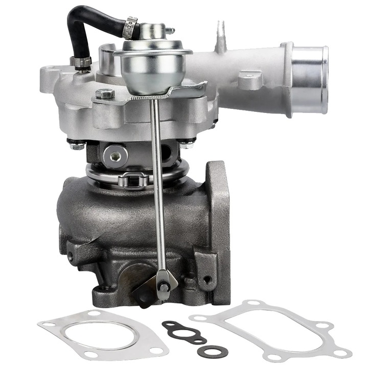 Turbocompresor K04, pentru Mazda CX-7, aliaj, rezistenta la temperaturi ridicate, 25x25x23cm, argintiu