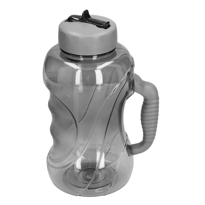 1,5 literes nagy űrtartalmú kulacs, BPA-mentes sport víztartály, szivárgásmentes kulacs szívószállal szabadtéri kempingezéshez és utazáshoz