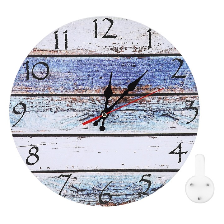 Jormftte dekoratív óra, európai stílus, elegáns design, minőségi anyag, 30x30cm