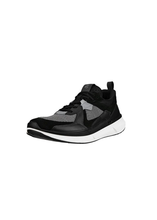 Pantofi barbati Biom 2.2, Ecco, Stofa/Piele naturala, Negru