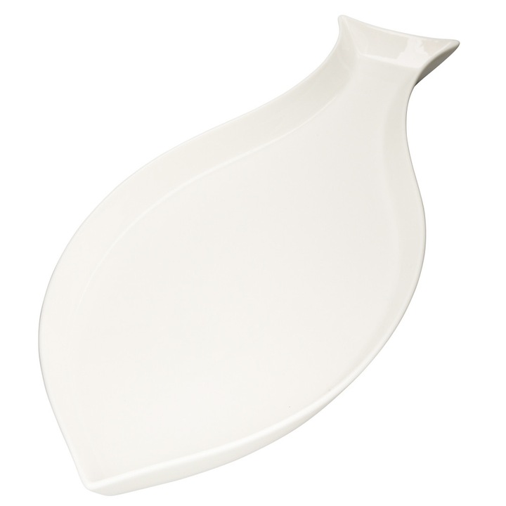 Tava ALTOMDESIGN, portelan, tip peste, 47.5x20.5 cm
