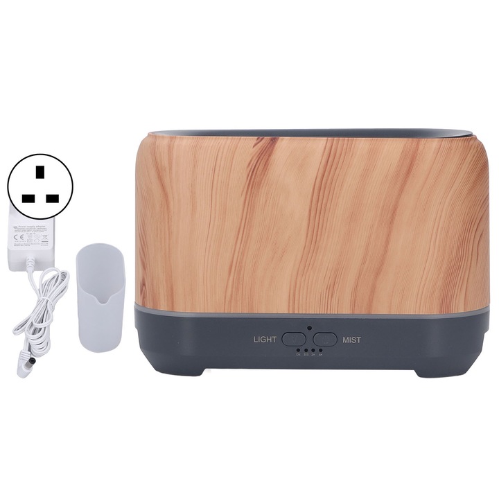 200 ml-es lángpárásító, szuper csendes lángdiffúzor, lángfényes tűzpárásító otthoni irodába, 100-240 V-os, brit csatlakozóval