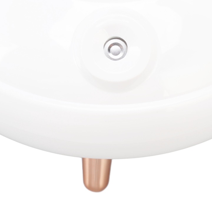 400ml UFO alakú párásító kettős fúvókás USB éjszakai fény hűvös köd párásító csendes mini párásító hálószobába fehér