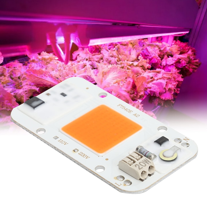 LED лампа 20W Jormftte, 4500lm, 220V, 75x40mm, алуминий