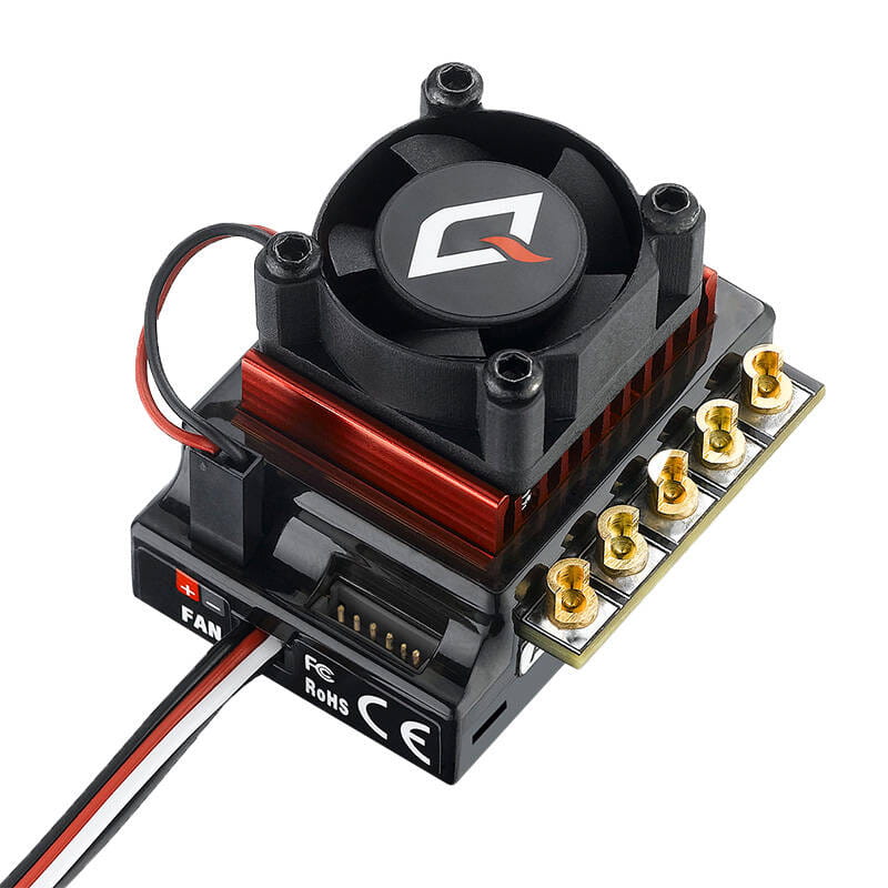 Regulator de viteza Hobbywing QuicRun 10BL120 G2, 120A, 2-3S LiPo