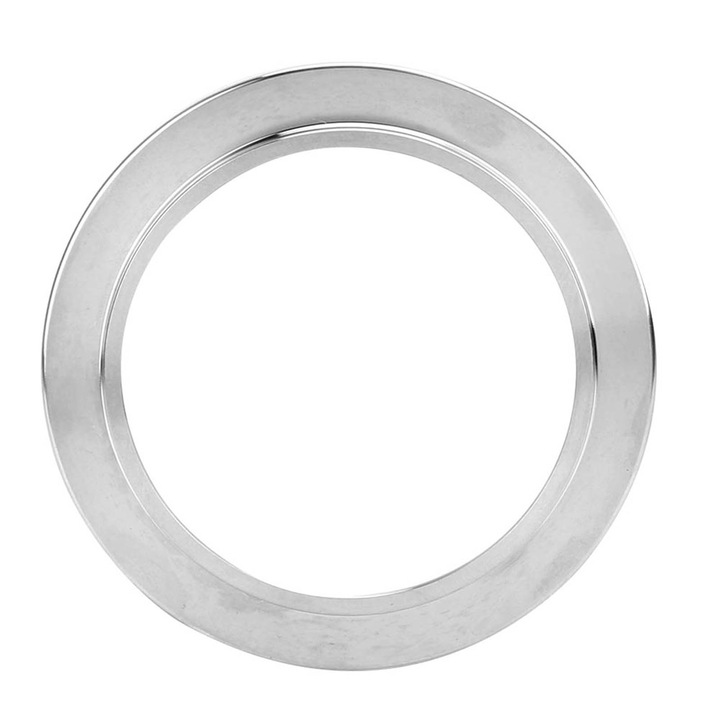 Rozsdamentes acél kávéadagoló gyűrű, Jormftte, univerzális 51 mm-es fogantyúhoz, ezüst, 7,5x7,5x3cm