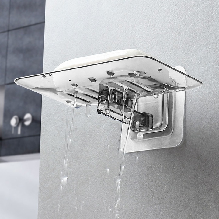 Szappantartó, Jormftte, 2 darabos készlet, fehér, 13.4x8.7cm