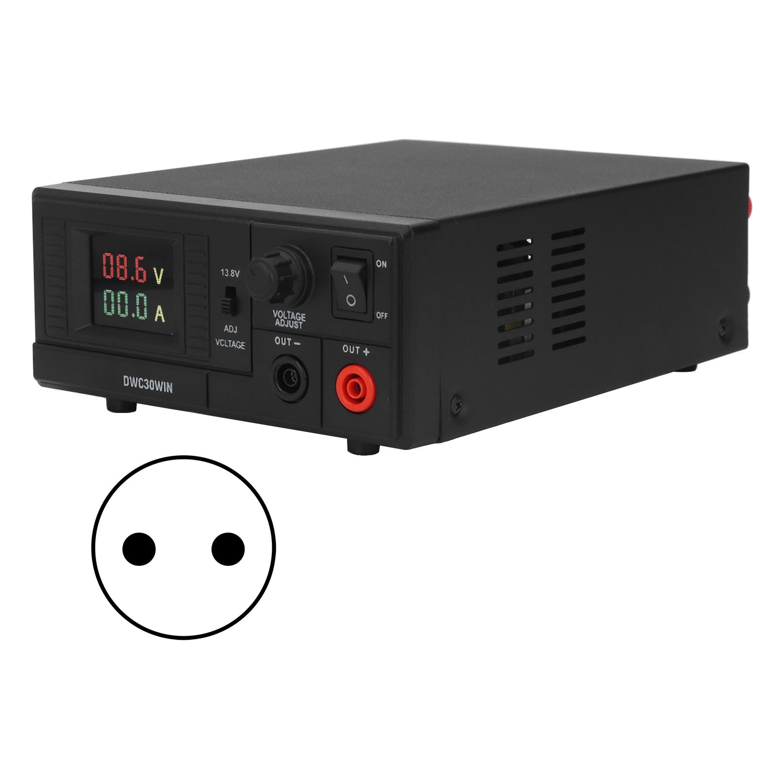 Sursa de alimentare AC la DC 30A 13.8V cu iesire ajustabila 7.5V