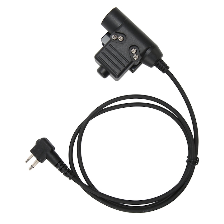 Микрофон PTT адаптер, Mmgoqqt, ABS, 90см