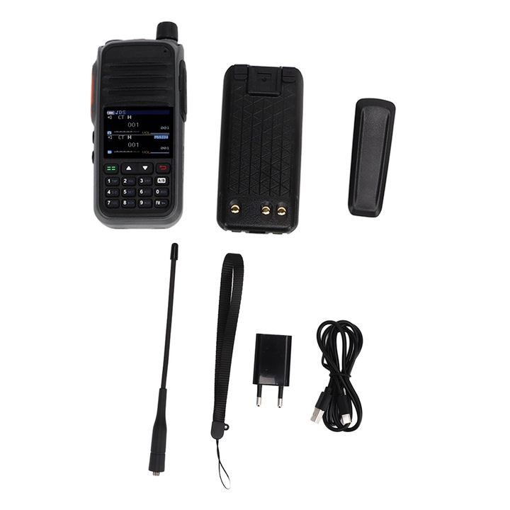 Преносимо уоки токи, Mmgoqqt, 5W, водоустойчиво, 1500mAh, 144-148MHz/430-440MHz