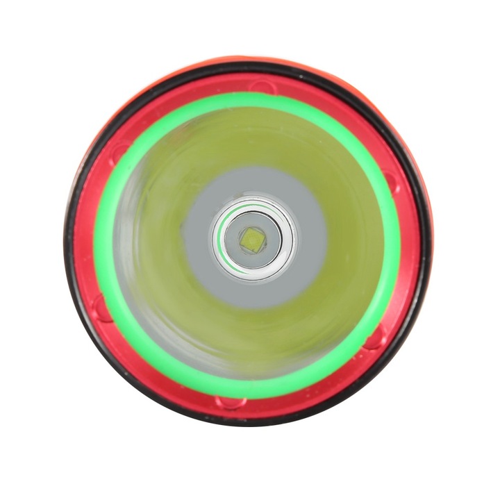 Jormftte DL0002 lámpa, 1000-1200LM, IPX8, 300m, 26650/18650 akkumulátor