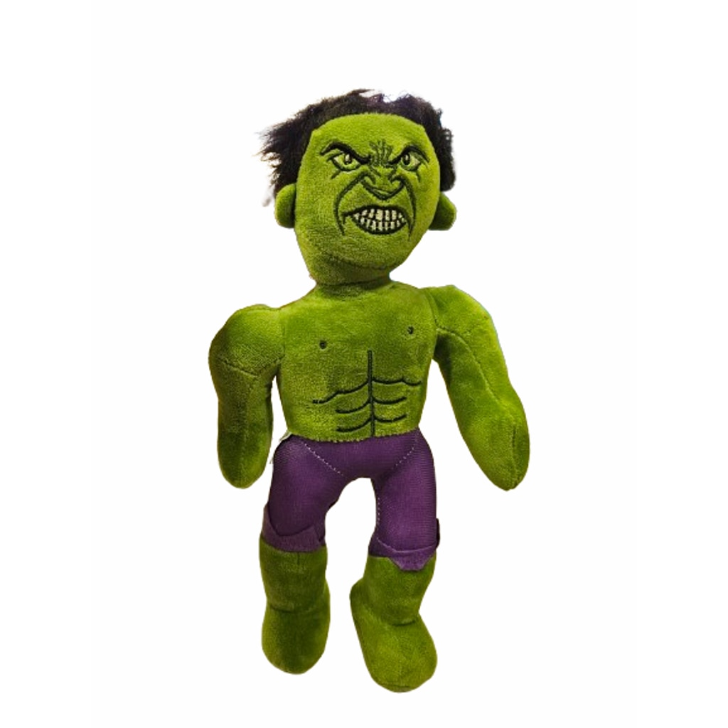 Super Hero játék, Hulk típus, plüss, 31 cm