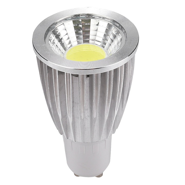 7W-os LED spotlámpa, hosszúkás, alumínium, 3000-6500K, 8x5x5cm