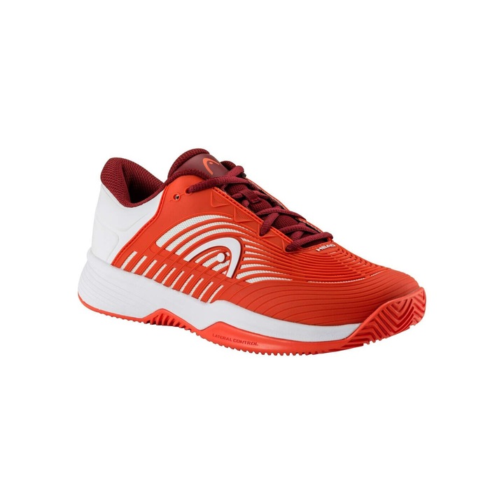 Pantofi tenis copii, HEAD, Sintetic, Rosu/Alb