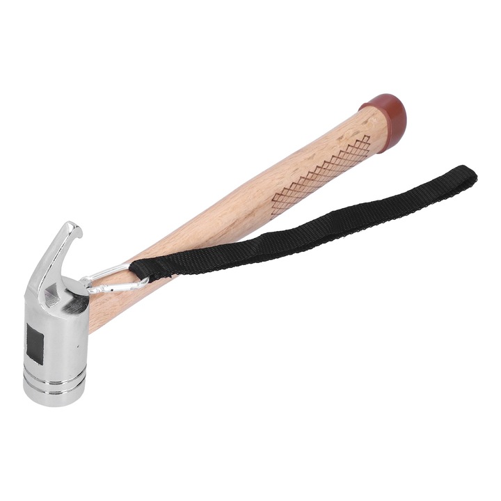 Jormftte többfunkciós kalapács, szénacél, horoggal, csúszásmentes fogantyú, 30x10cm