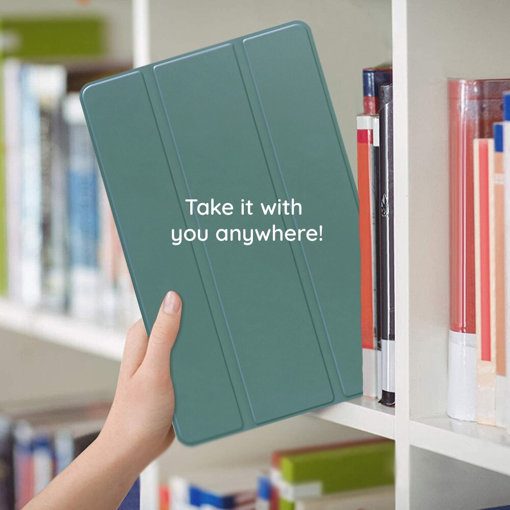 Husa pentru tableta Xiaomi Redmi Pad Pro / Poco Pad, Accesorio Flex Trifold Pen, Green