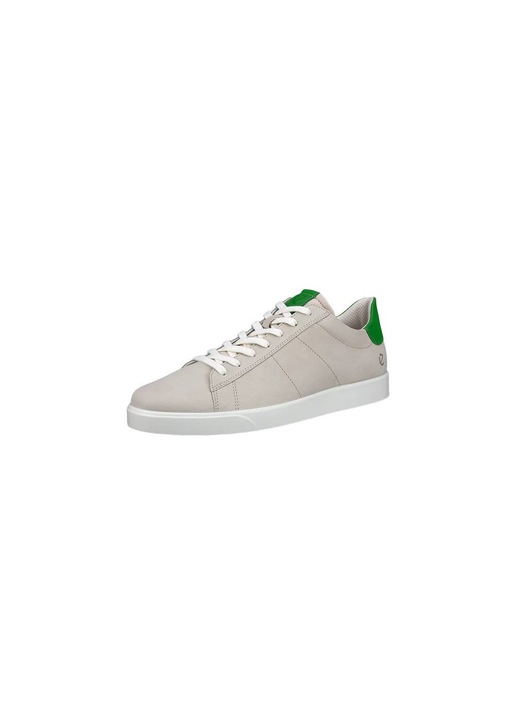 Pantofi barbati Street Lite, Ecco, Piele naturala, Gri, 44 EU