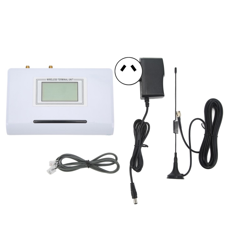 Jormftte GSM router LCD kijelzővel, stabil jellel, 100-240V AC, 0.25W-0.5W