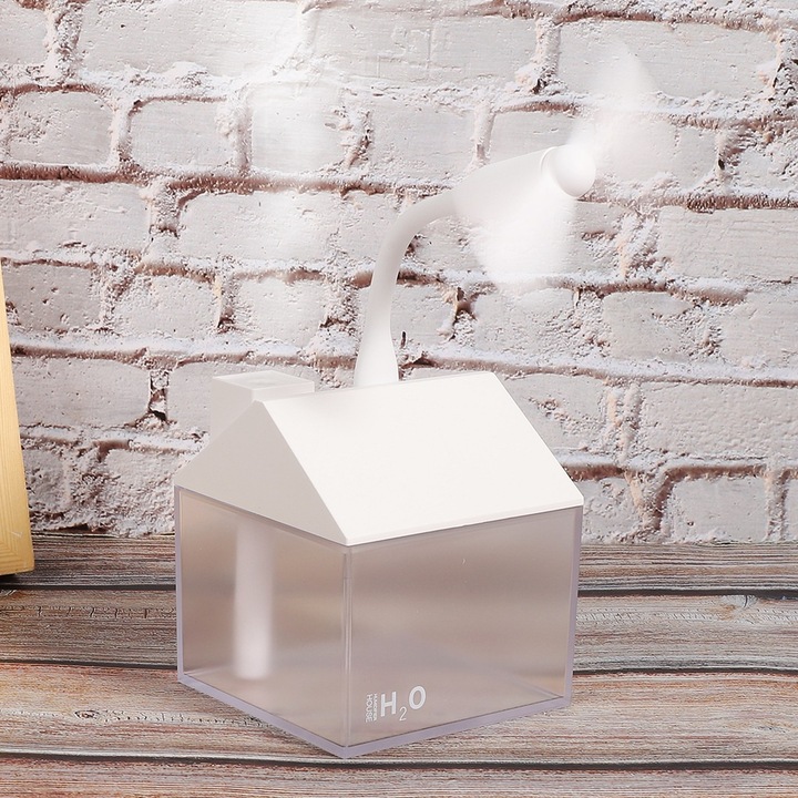 3 az 1-ben USB töltős párásító, párásító éjszakai fénnyel, aromaterápiás gép, fehér