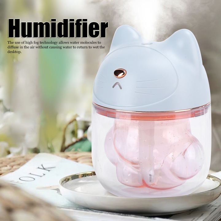 Párásító, longziming, 120ml, rózsaszín, 8.5x8.5x12.5cm