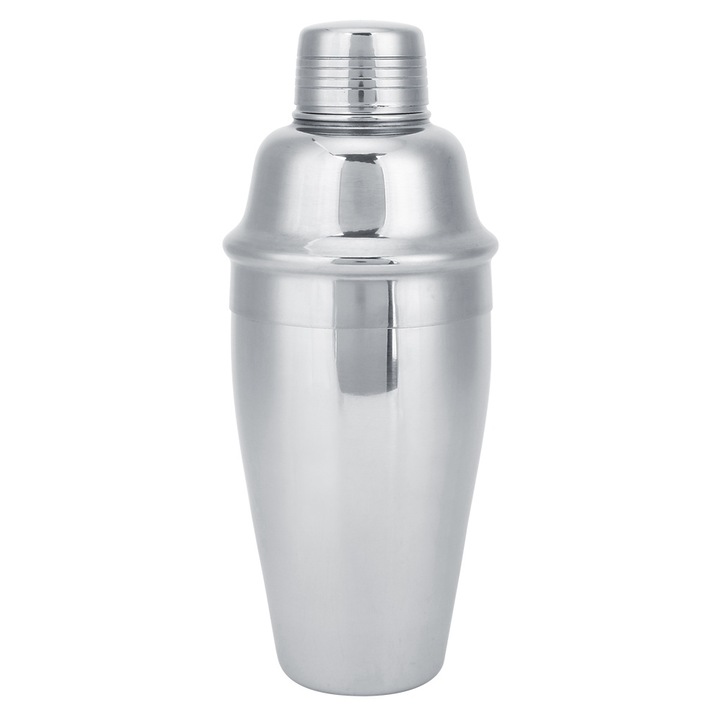 Jormftte rozsdamentes acél shaker készlet, 500 ml, elegáns design, rozsdaálló, könnyen tisztítható