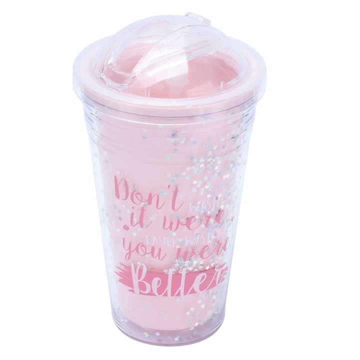 Pahar Jormftte cu capac etans 360, design modern, 530ml, portabil