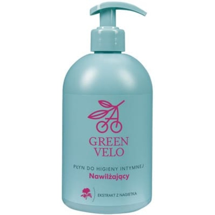 Gel de igiena intima Green Velo, 500 ml, cu extract de galbenele, vegan