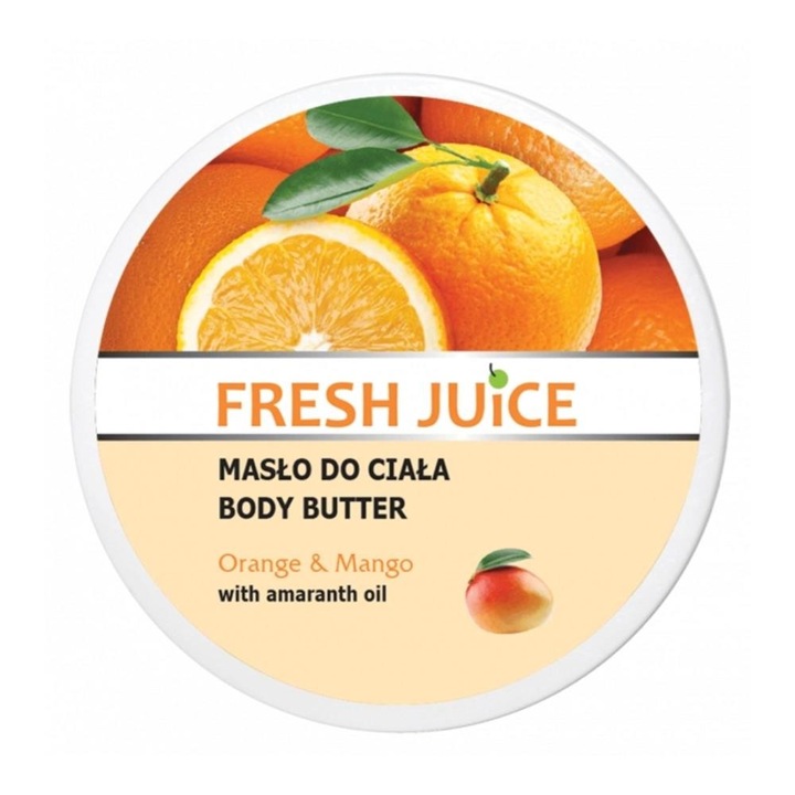 Elfa Pharm testápoló, Maslo Pomeranca és Mango, 225 ml, hidratáló, javítja a rugalmasságot