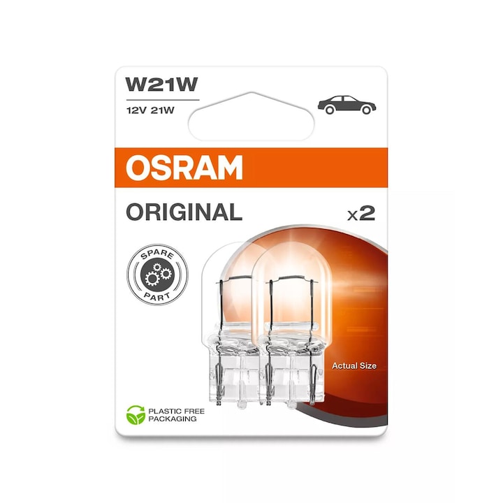 Крушка Osram W21W 12V 21W W3x16d 75052BL
