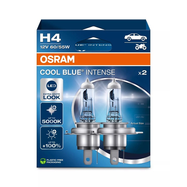 Bec halogen OSRAM H4 CBI 12V NEXT GEN, set 2 bucati