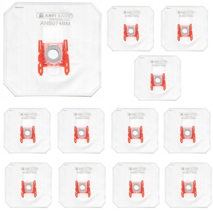 Комплект 12 x Bosch торбички за прахосмукачка G ALL BBZ41FGALL GL30 GL20 TYPE G SERIES 2 4 6