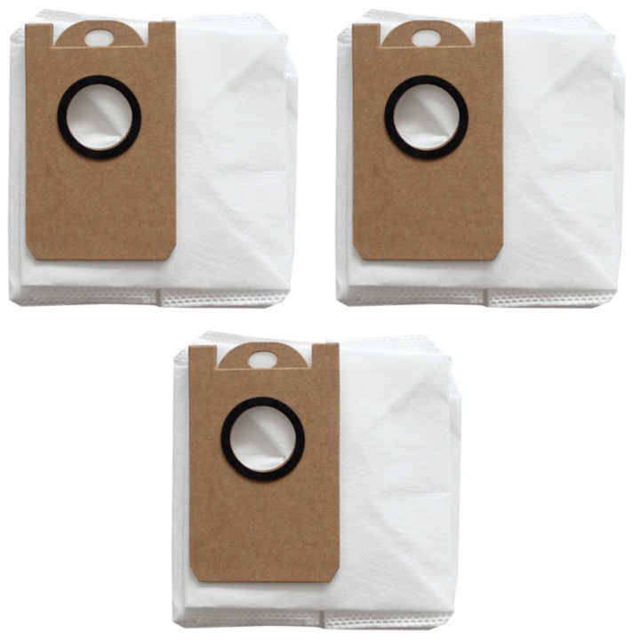 Set de saci pentru aspirator, Xia, Viomi Aspirator S9 Si Proscenic M7 M8 Pro, Calitate Superioara A Executiei, Inchidere Automata, Calitate Superioara A Materialelor, 3 Bucati