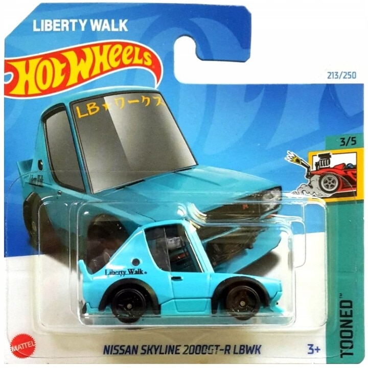 Masinuta metalica Hot Wheels, Nissan Skyline 2000GT-R LBWK