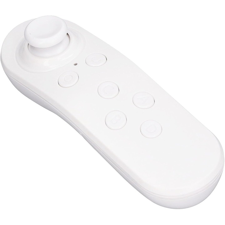 VR gamepad 4 móddal, Bluetooth, iOS és Android kompatibilis, fehér