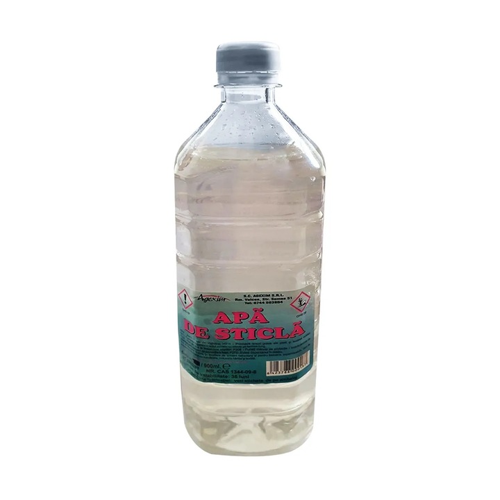 Apa de sticla - silicat de sodiu, 900 ml