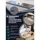 Set mop plat profesional WstPro din otel inoxidabil, 36 cm, cu sistem de stoarcere si galeata pliabila, rezerva microfibra, rotatie 360, pentru curatarea eficienta a podelei