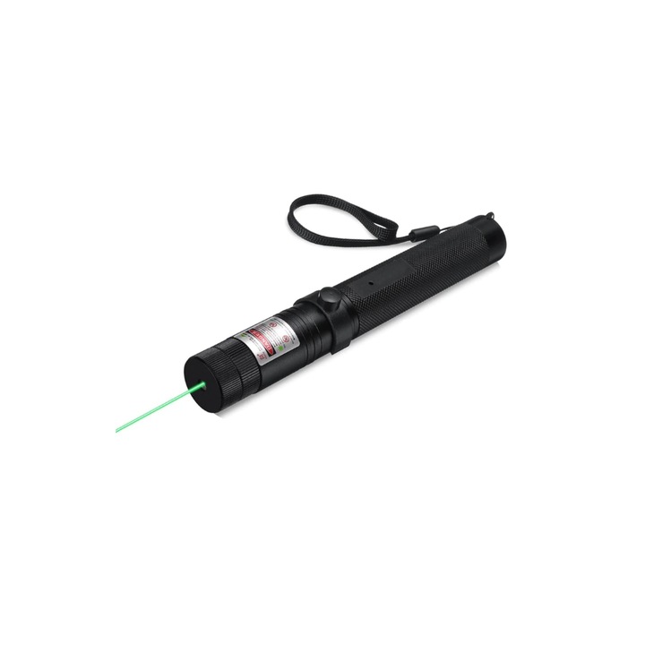 Dalys® Power Green LED лазер, обхват на действие до 10 км, с включена батерия