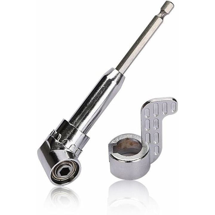 Derékszögű csavarhúzó 105 fokos, 1/4" hatszögletű szár, készlet