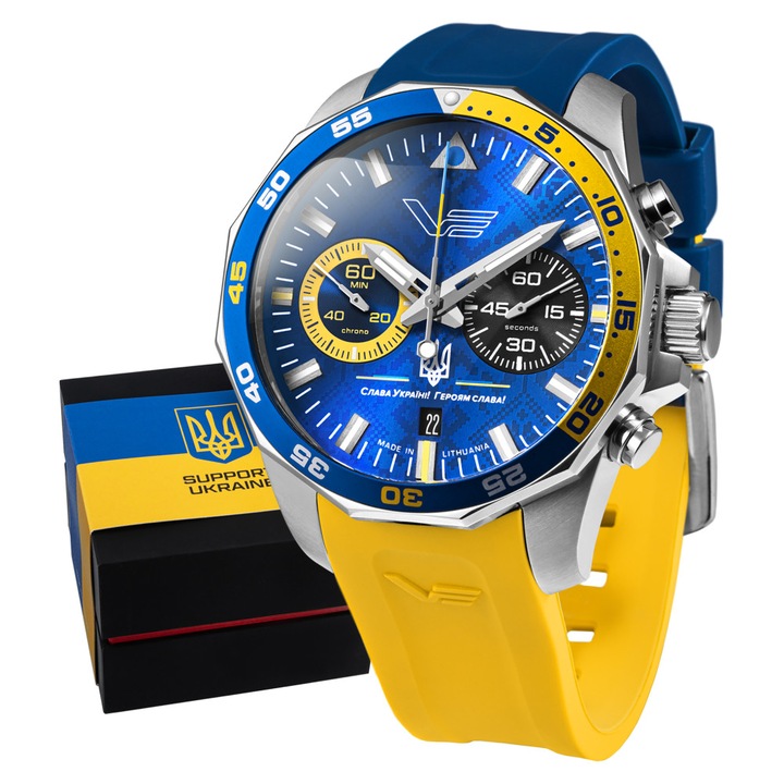 Vostok Europe Slava Ukraini 6S21-225A466