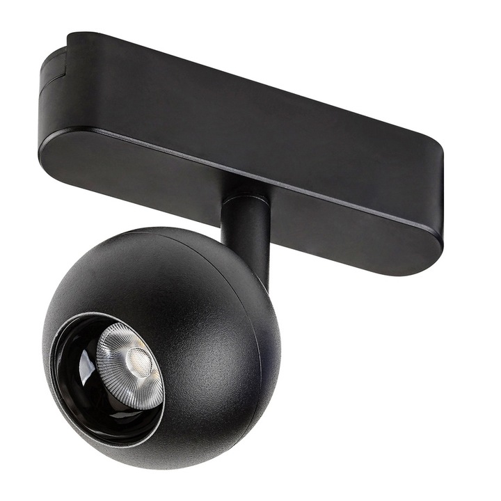 Spot LiTrack Spot07W черно 3000K топло бяло DC 24V
