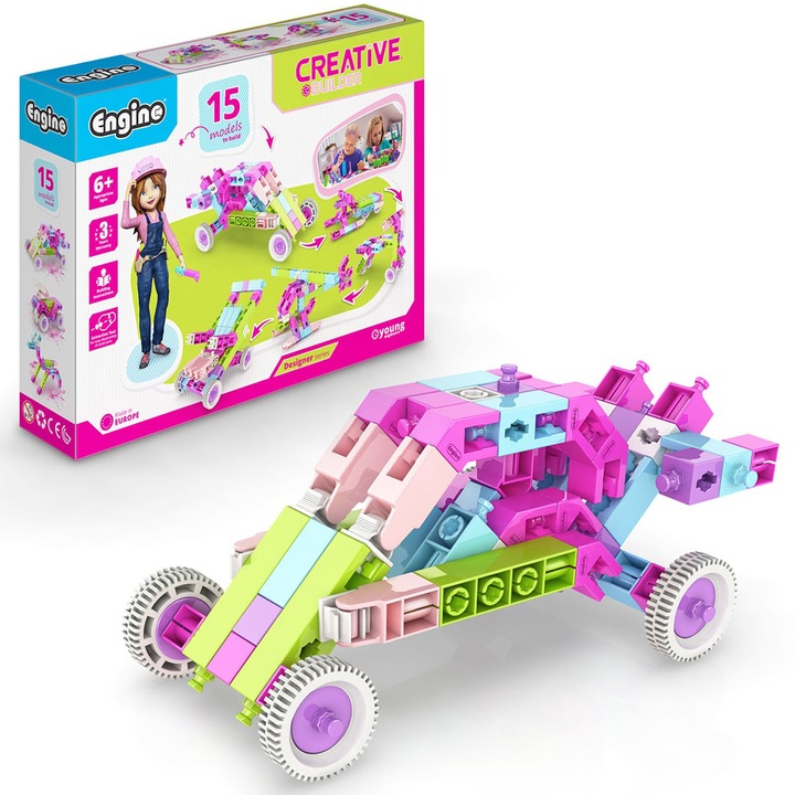 Конструктор Engino - Креативен конструктор: Дизайнер
