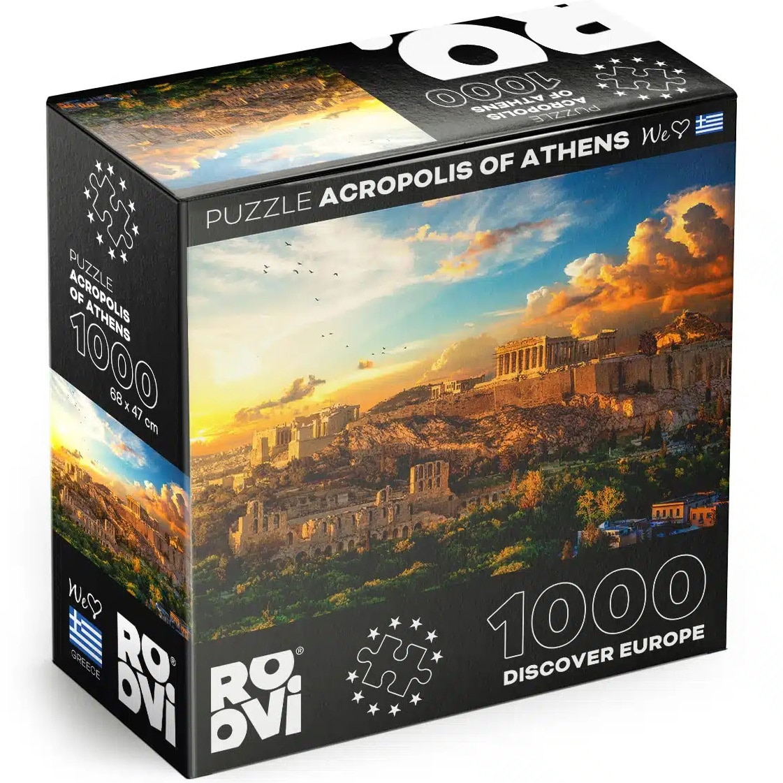 D-Toys Puzzle 1000 Teile | Motiv: Schloss Peles In Rumänien | Für Erwachsene & Puzzle-Fans