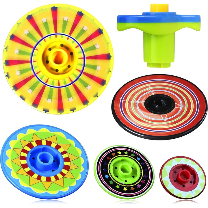 Автоматична интерактивна играчка, с 5 кукли, многоцветна, за деца, Dalimag