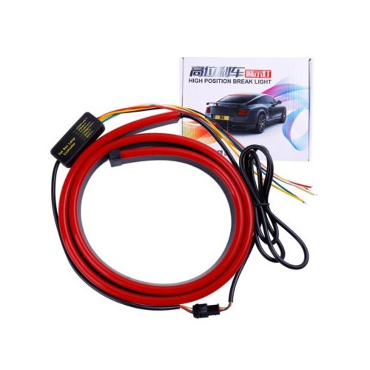 Banda Led spate rosie cu semnalizare, frana si pozitie 103cm