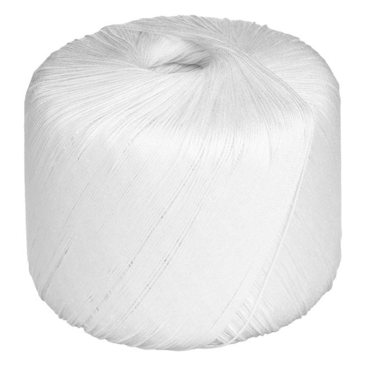 Antbro® mercerizált pamut kötőfonal fehér színben, 260m/50g