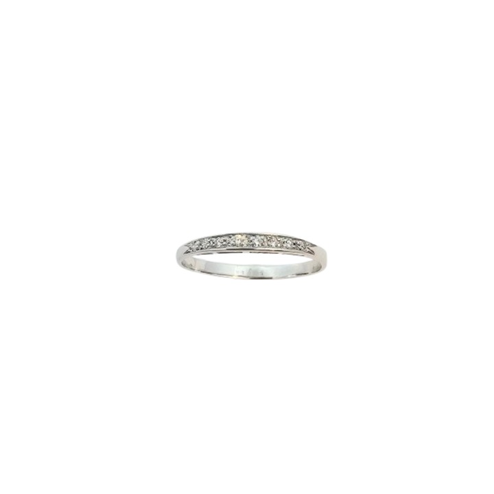 Inel de Logodna din Aur 18K cu Diamante Naturale Incolore 0.14ct. H-I-J SI2-SI3-P1 M63 2.12g