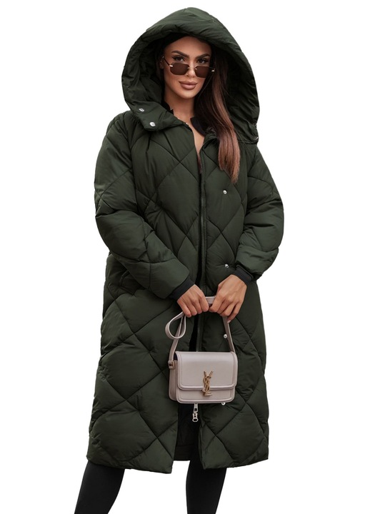 Geaca de femei OZONEE JS/5M3173, Verde