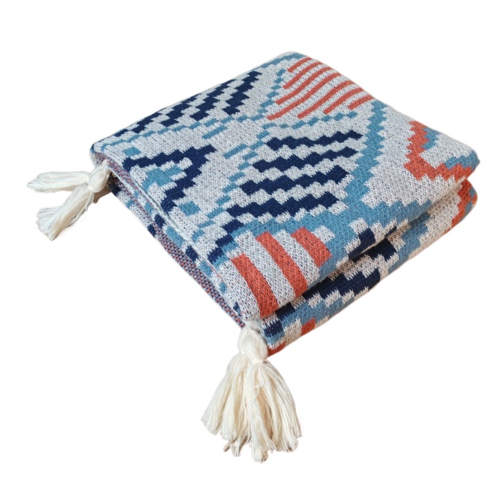 Patura, Poliester, 130x170cm, Multicolor