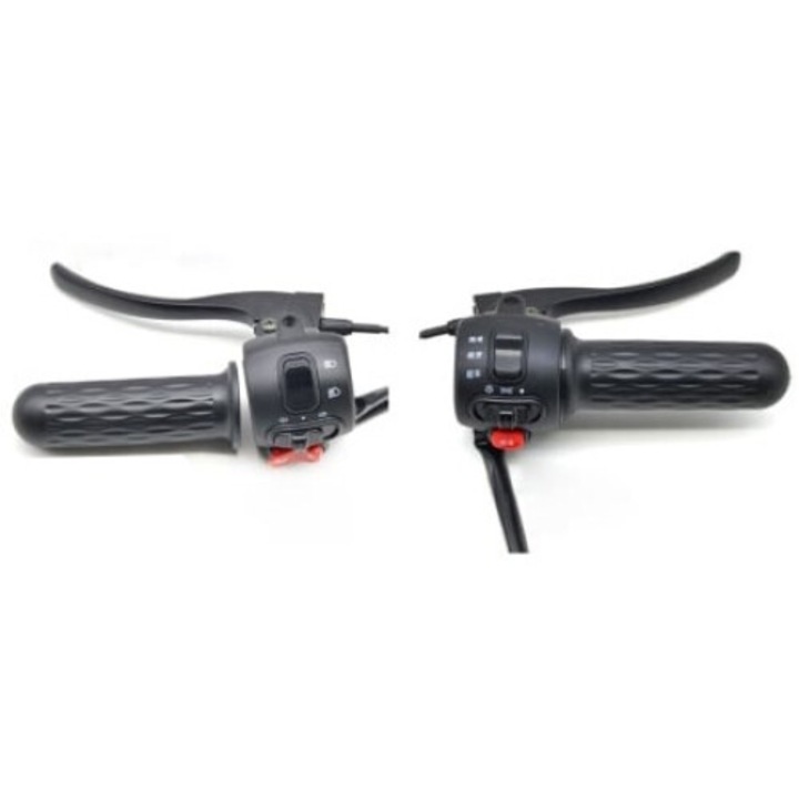 Acceleratie + comenzi lumini scuter electric