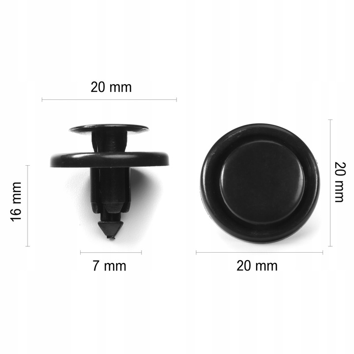 Kerékjárati ív rögzítő bilincs, kiváló minőségű, az eredeti alapján tervezve